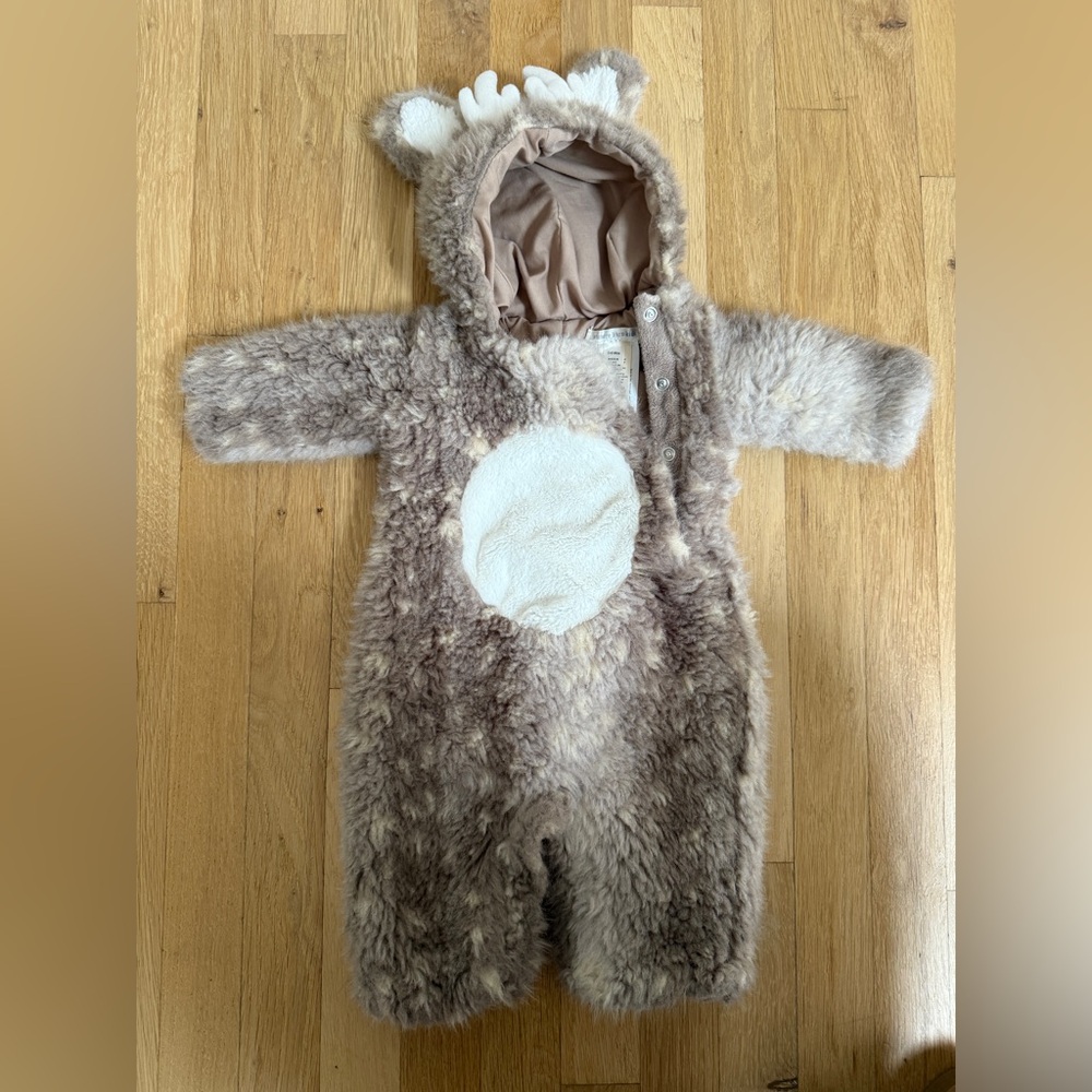 Pottery Barn Kids Baby Woodland Fawn Deer Halloween Costume 0-6m
